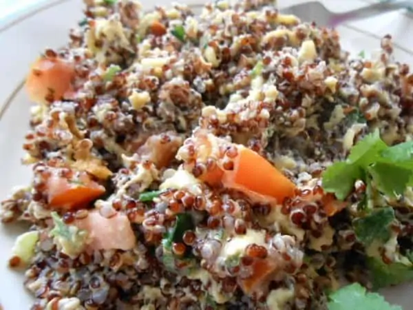 Quinoa Breakfast Scramble Recipe - 12 Weight Watchers Points Plus Value