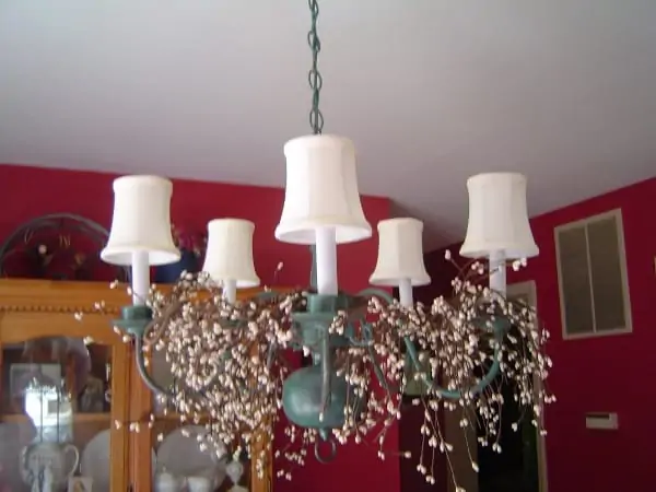 Do It Yourself Antique Patina Chandelier