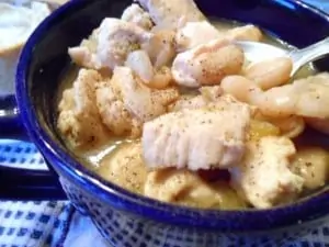 Weight Watchers White Chicken Chili - 0 Points