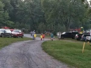 The boys going fishing