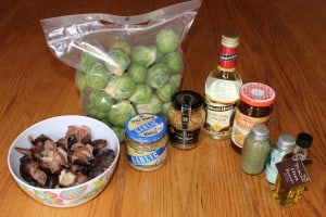 Mustard-Glazed Brussels Sprouts with Chestnuts - 4 Weight Watchers Points Plus Value