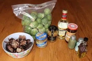 Mustard-Glazed Brussels Sprouts with Chestnuts - 4 Weight Watchers Points Plus Value