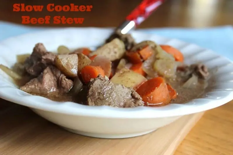 Hearty Slow Cooker Beef Stew