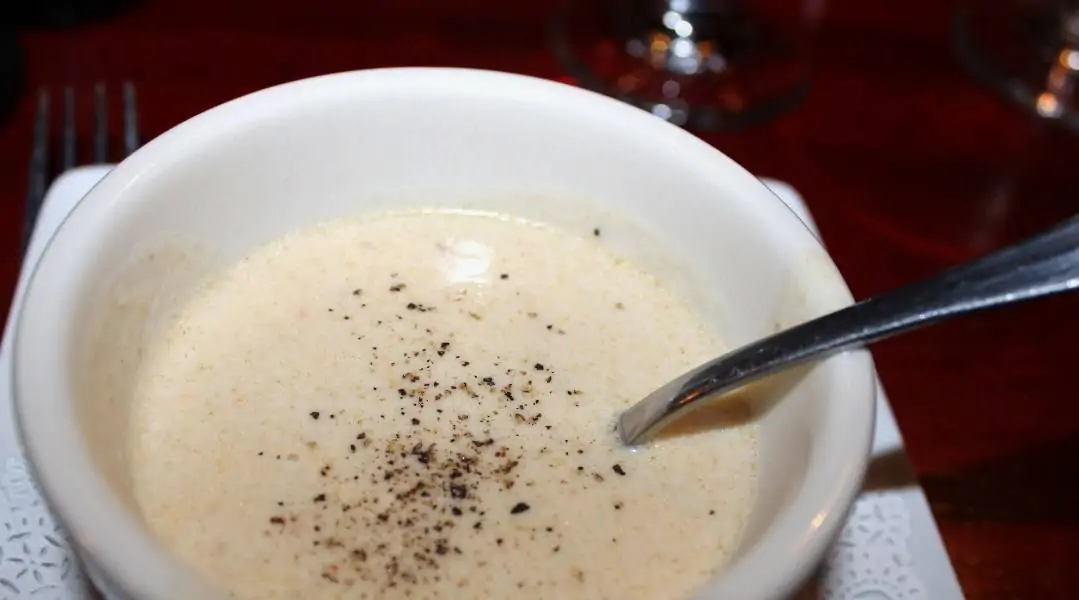 The Cellar Door Restaurant - Cream of Crab Soup
