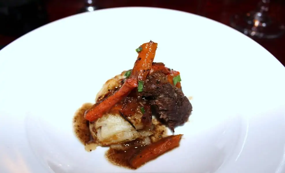 Beef Short Rib at Frederick Restaurant Week