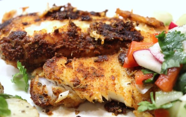 simple blackened tilapia recipe