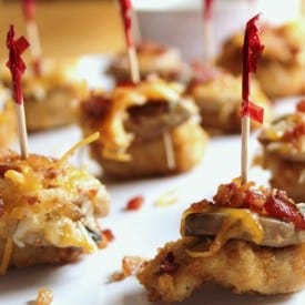 Bacon, Cheese, & Mushroom Chick-Fil-A Chicken Nuggets