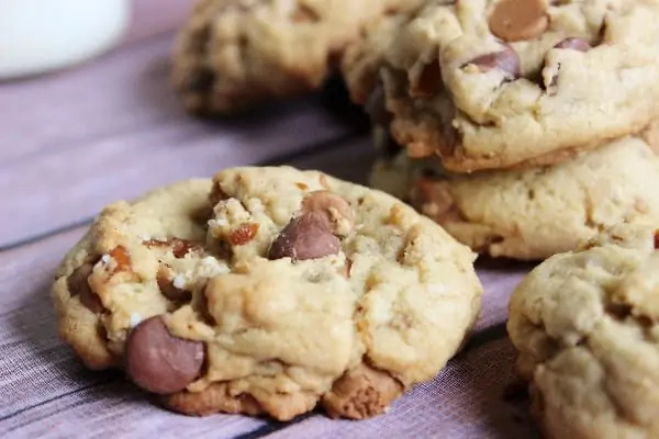 Chocolate Chip Cookie Recipe With Peanut Butter And Pretzels 