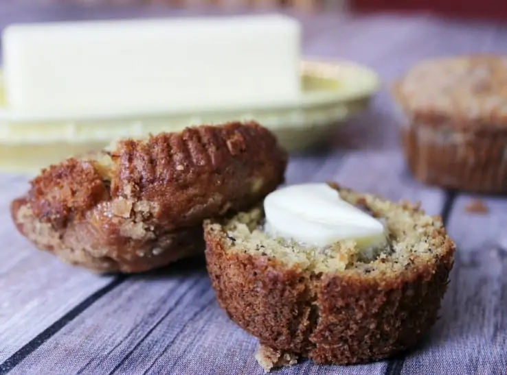 banana bread muffins