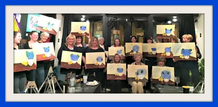 A Paint Night we won't soon forget
