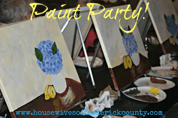 Paint Night in Frederick Md: Great Paint Parties!