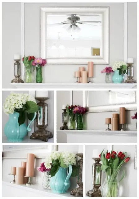 Mantel Makeover- DIY Home Decorations Ideas