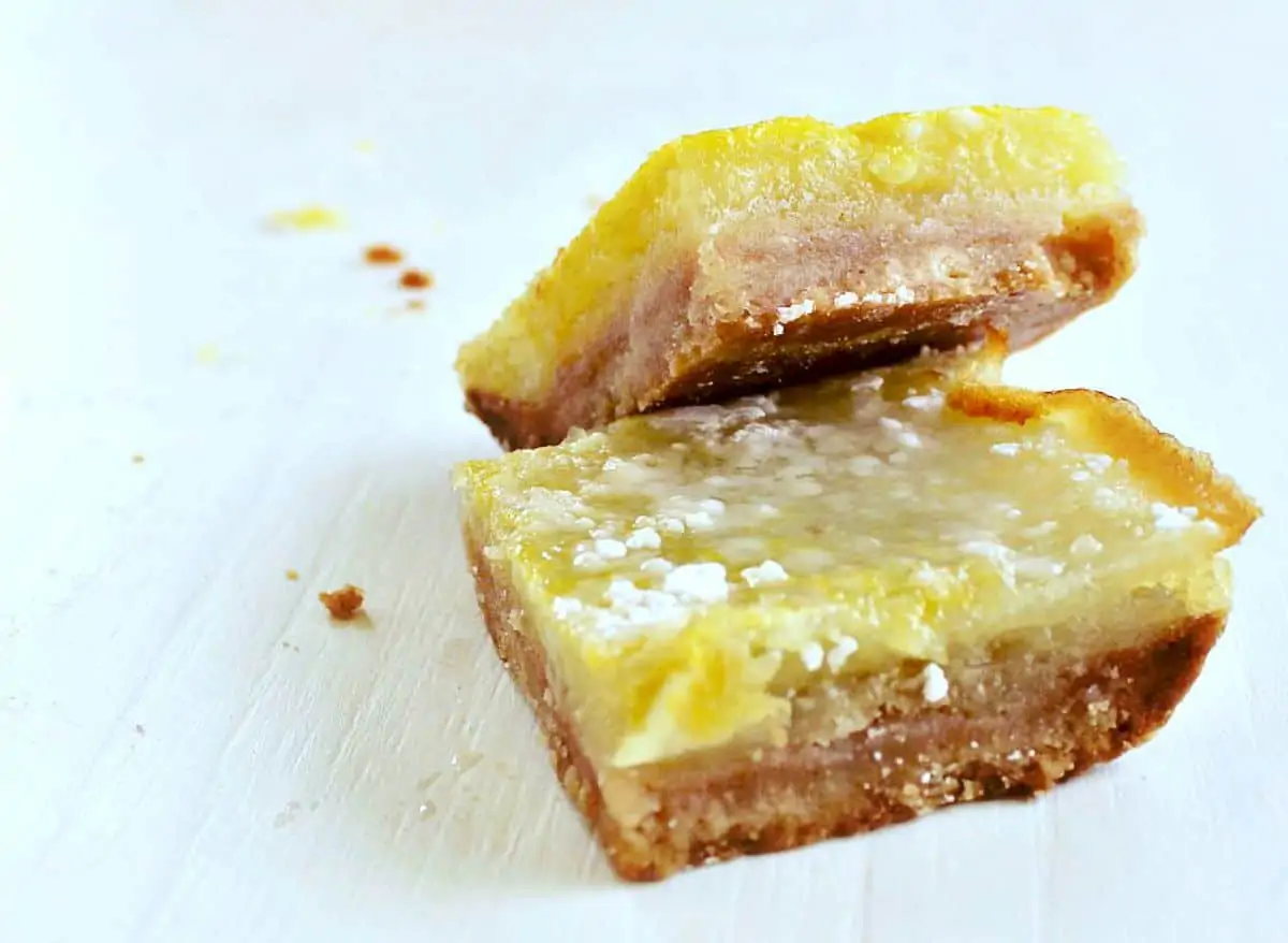 Weight Watchers Lemon Squares