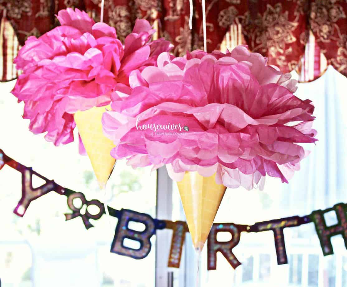 Use festive props for your birthday celebration