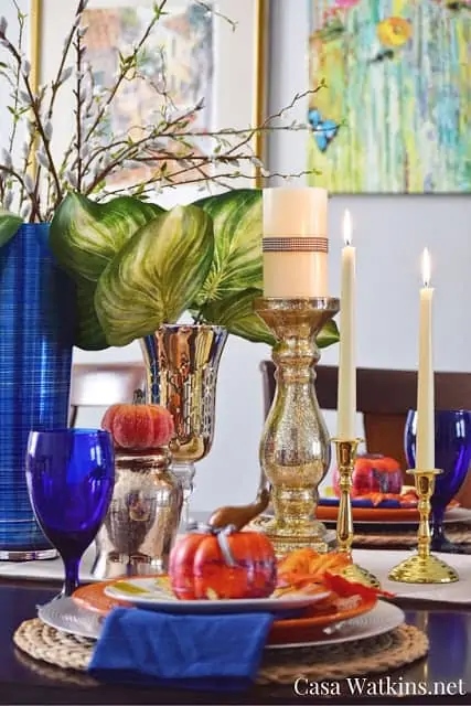 Fall tablescape DIY Fall Decor Ideas