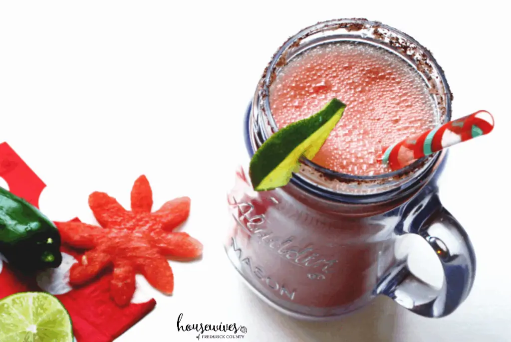 Frozen Margarita Recipe: Watermelon Jalapeno