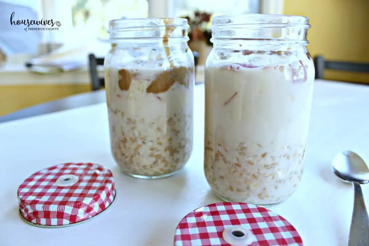 Apple Almond Butter Recipe for Overnight Oats