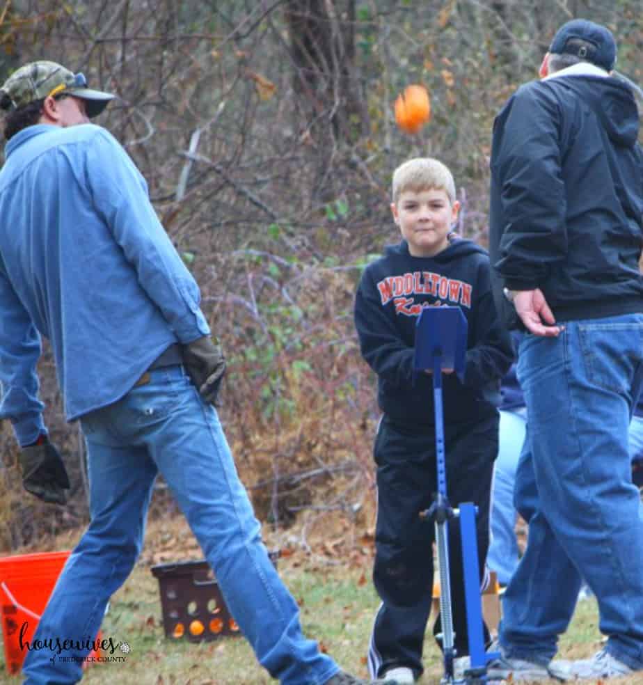 Pumpkin Chunkin & How to Host Your Own Event Housewives of Frederick