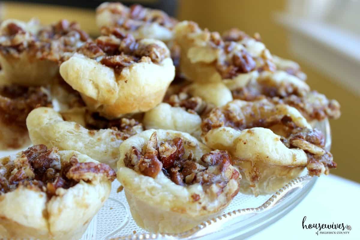Brie in Puff Pastry with Pecans & Brown Sugar