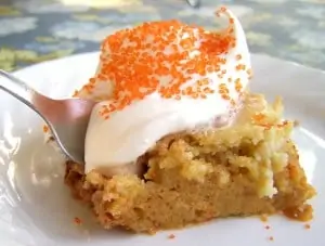 The Ultimate Pumpkin Dessert! Pumpkin Crunch Cake