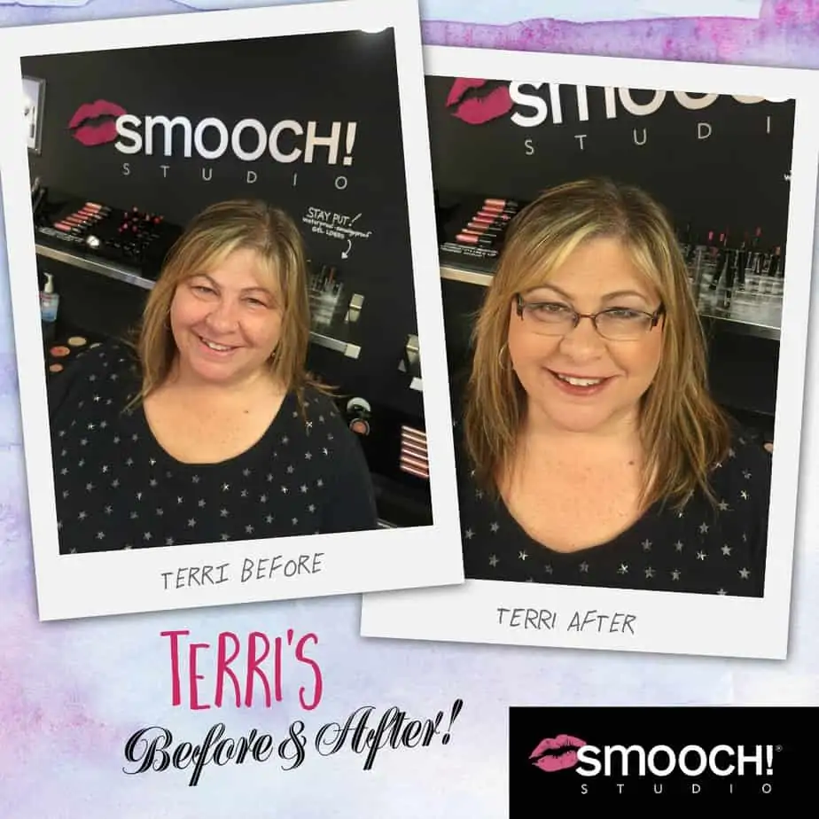 Terri's before and after
