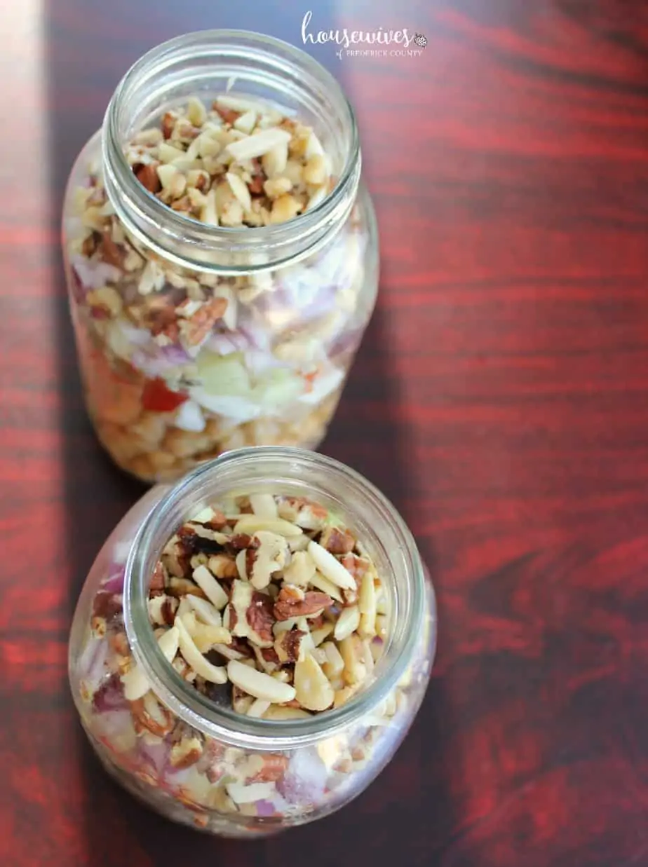 Meal Prep Recipe: Use wide mouth mason jars