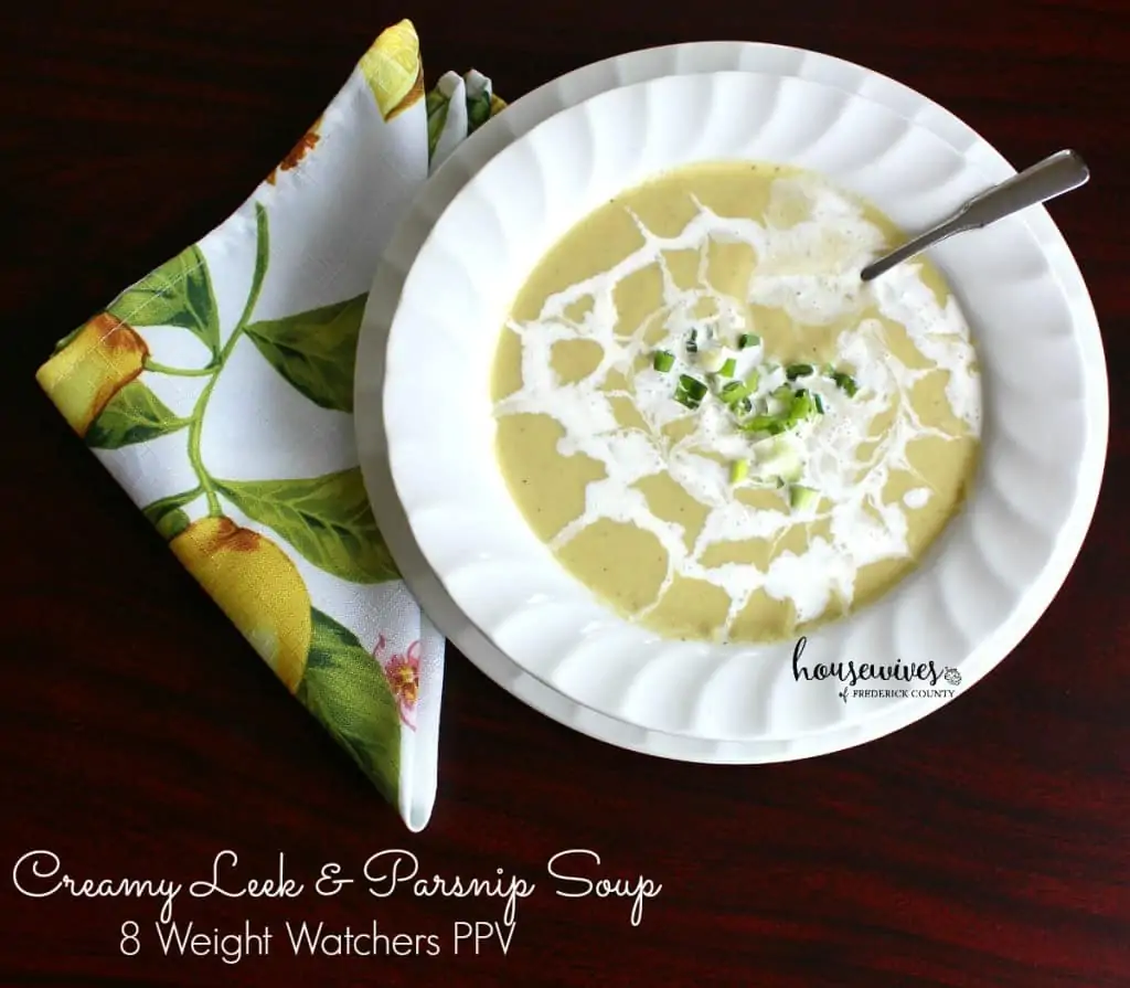 Creamy Leek & Parsnip Soup - 8 Weight Watchers PPV