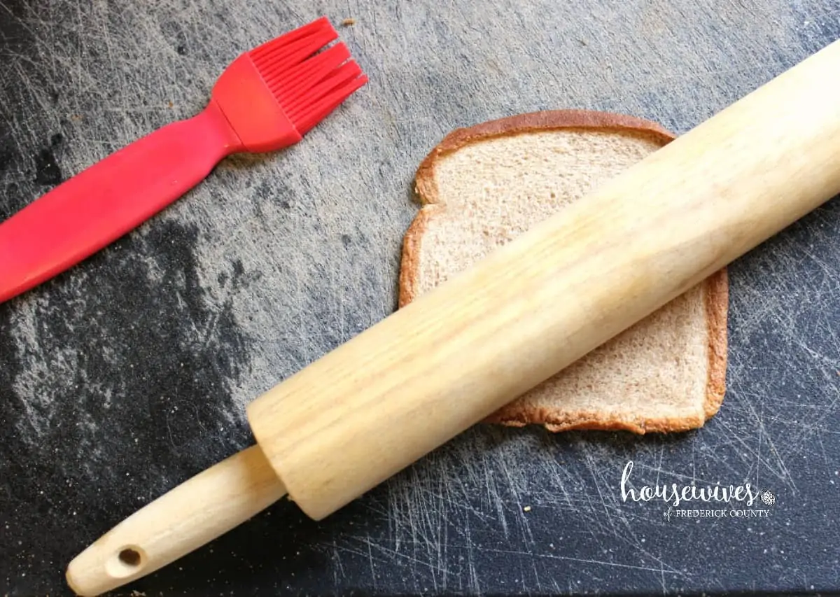 Flatten Bread with Rolling Pin