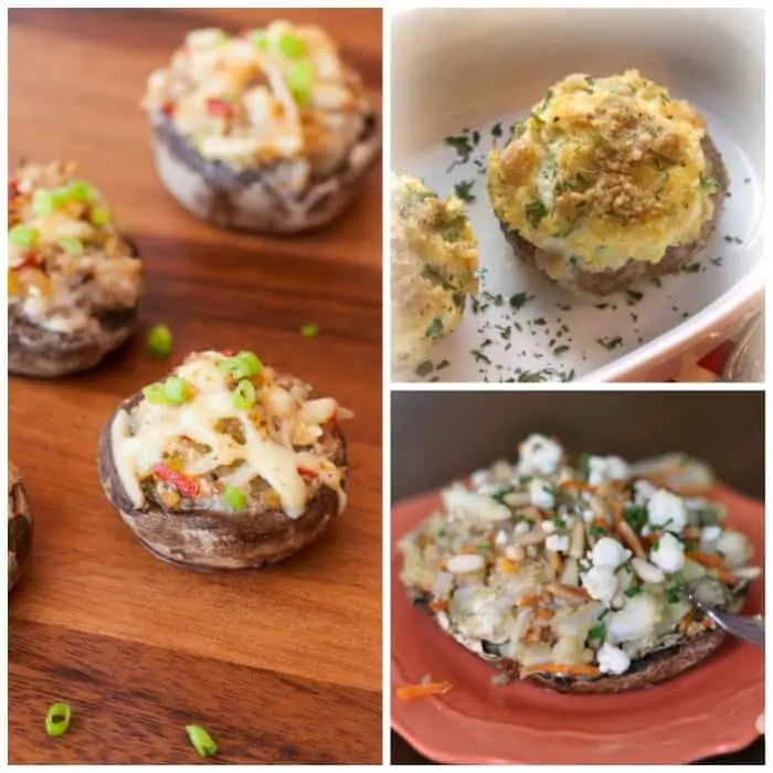 Crab Stuffed Mushrooms