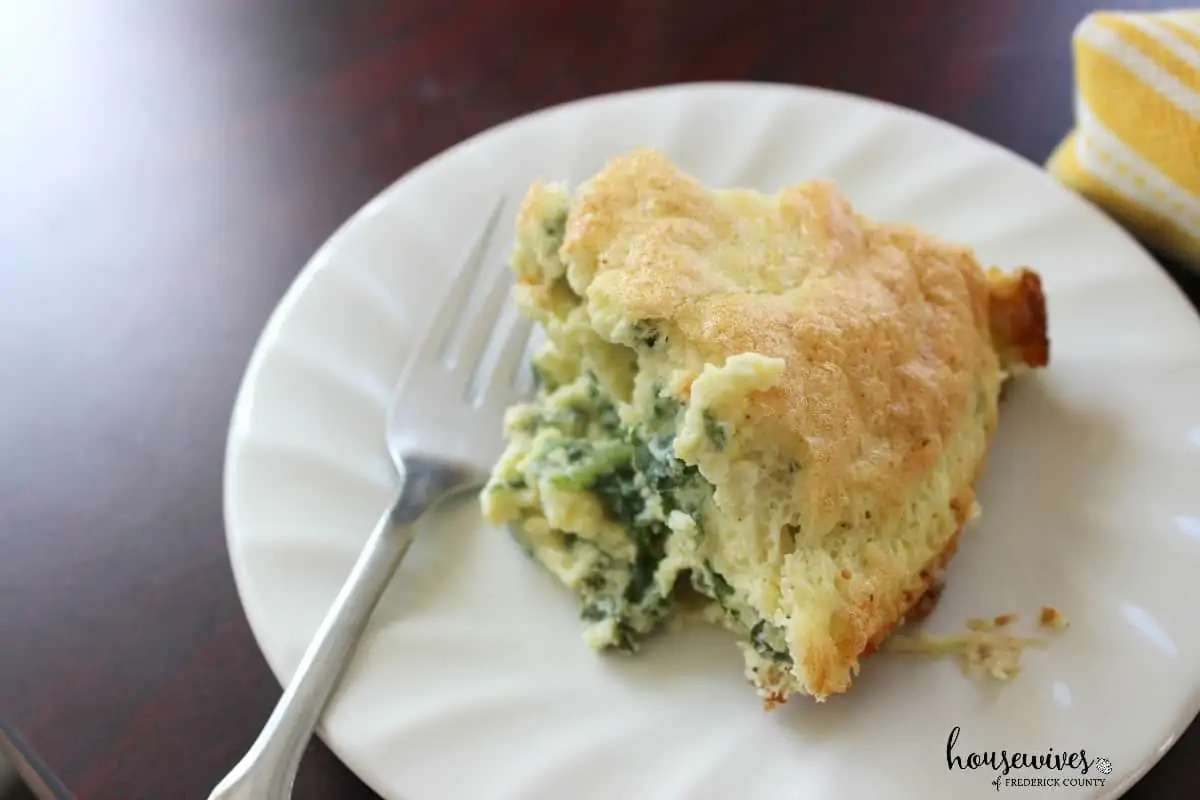 Weight Watchers Cheese Souffle with Kale