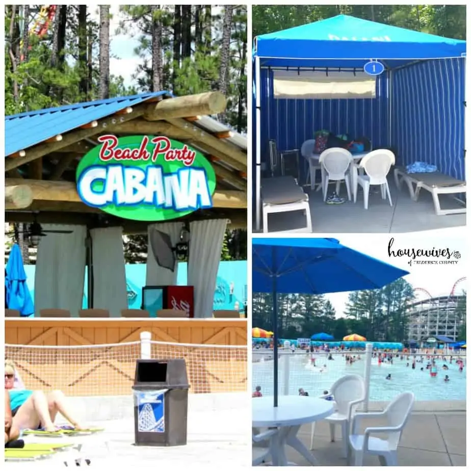 Soak City Water Park Cabanas