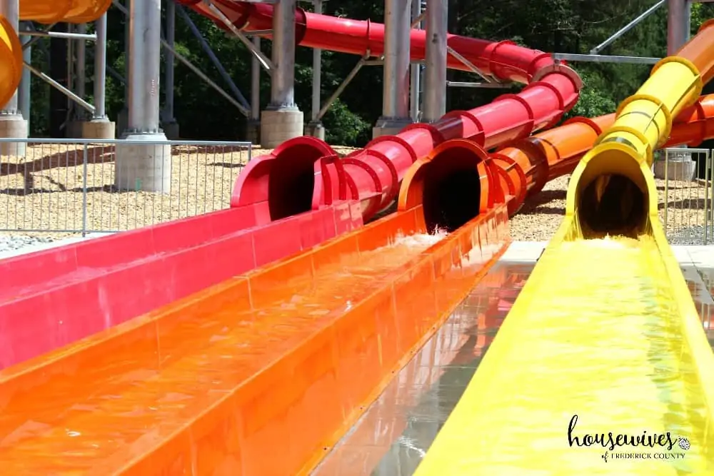 Tons of water slides at Soak City