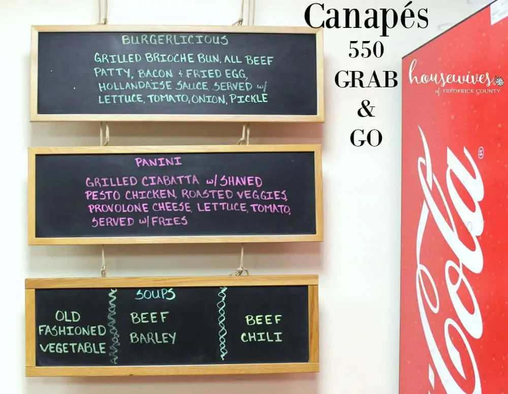 Canapés 550 Grab and Go: Breakfast, Lunch, and Baked Goods