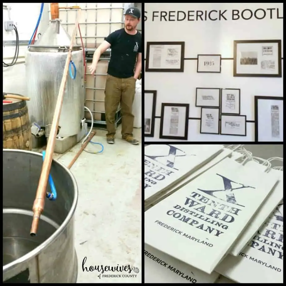 Behind the Scenes at Tenth Ward Distillery - One of the distilleries in Frederick Md