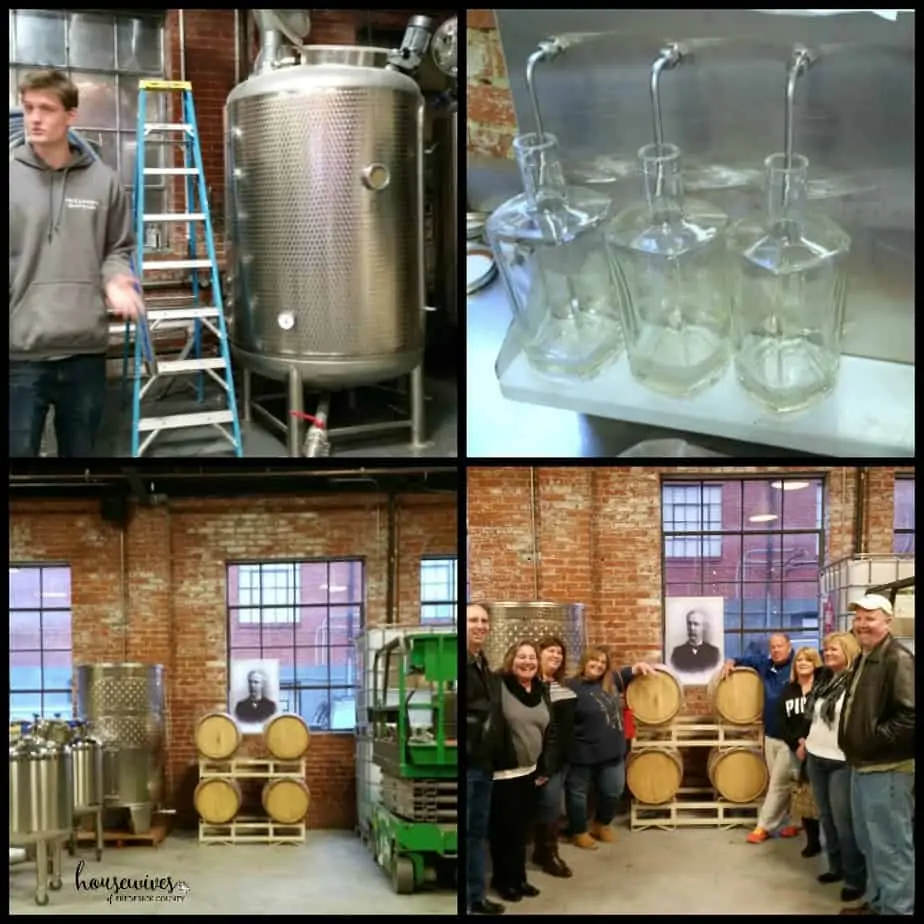 Showing us how McClintock Distilling runs behind the scenes