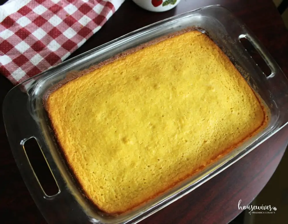 Sweet Corn Pudding Recipe with Macerated Strawberries