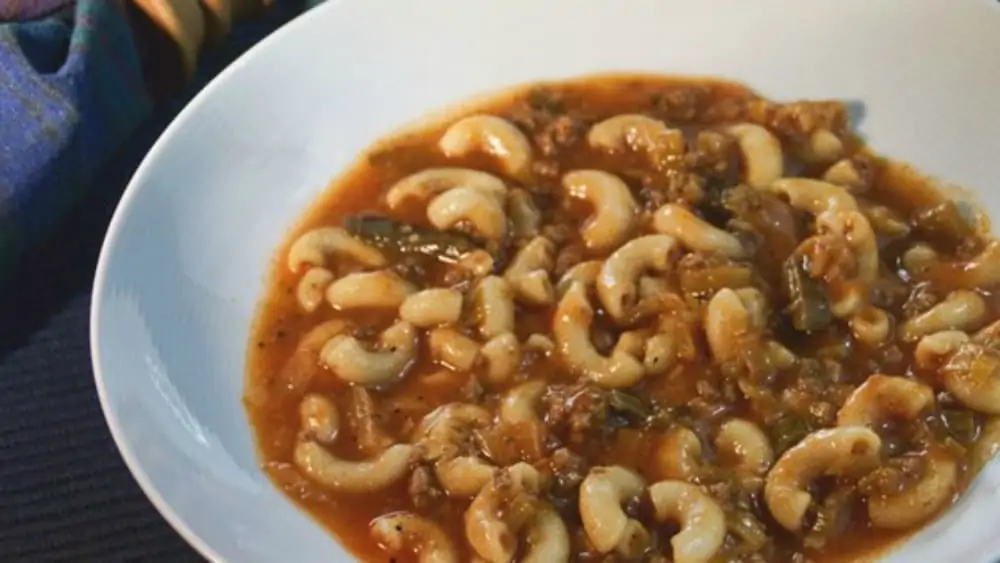 Goulash is one of our delicious healthy dinner ideas