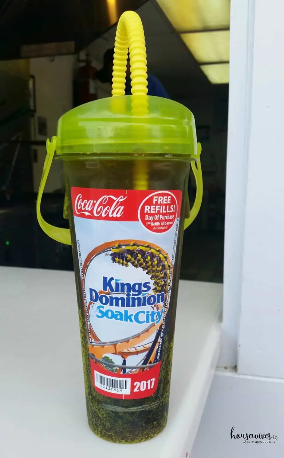 The Kings Dominion Soak City cup. 