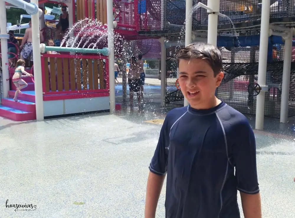 The water park at Kings Dominion. 