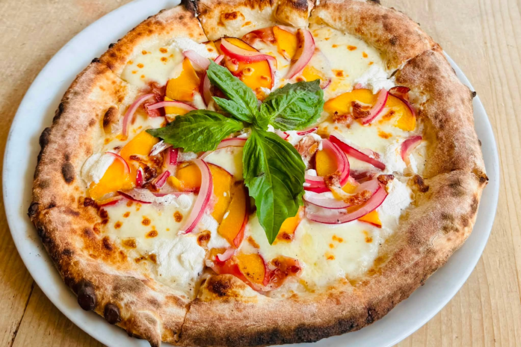 Neapolitan pizza from Pistarro's in Frederick, Maryland