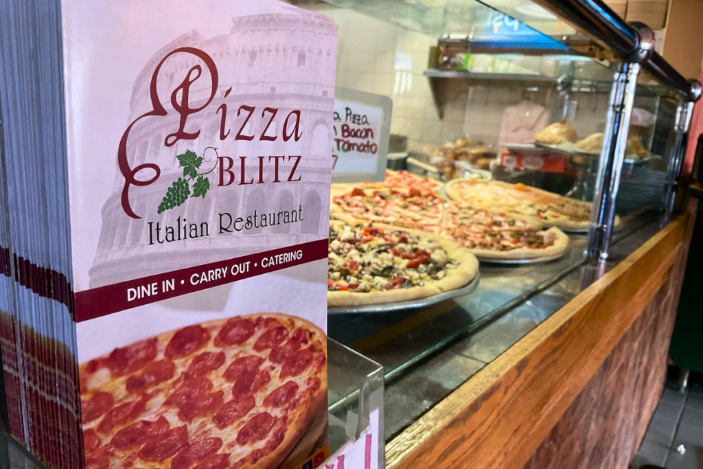 Pizza from Pizza Blitz in Frederick, Maryland