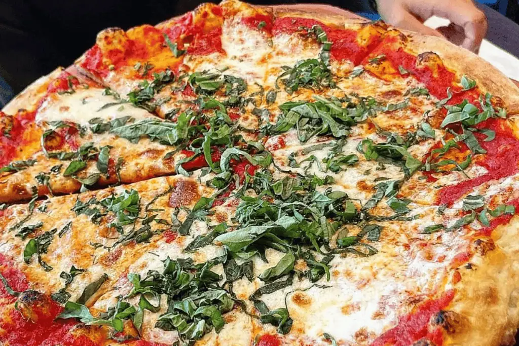 Coal-fired pizza from Coal Fire Pizza in Frederick, Maryland