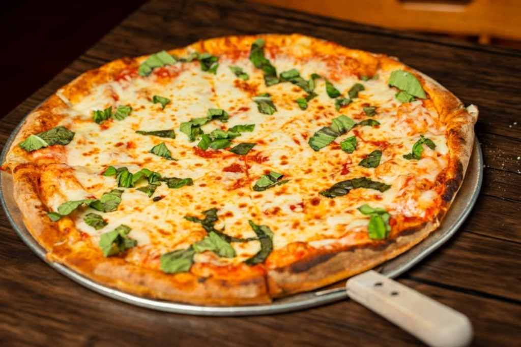 Brick-oven pizza from Il Forno Pizzeria in Frederick, Maryland