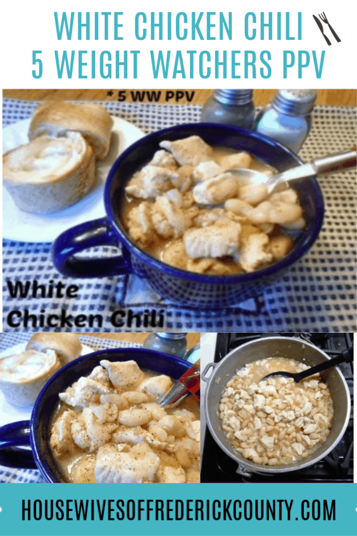 Zero Point White Chicken Chili: WW Friendly - Housewives of Frederick ...