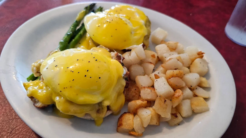Classic breakfast plate at Airways Inn in Frederick MD
