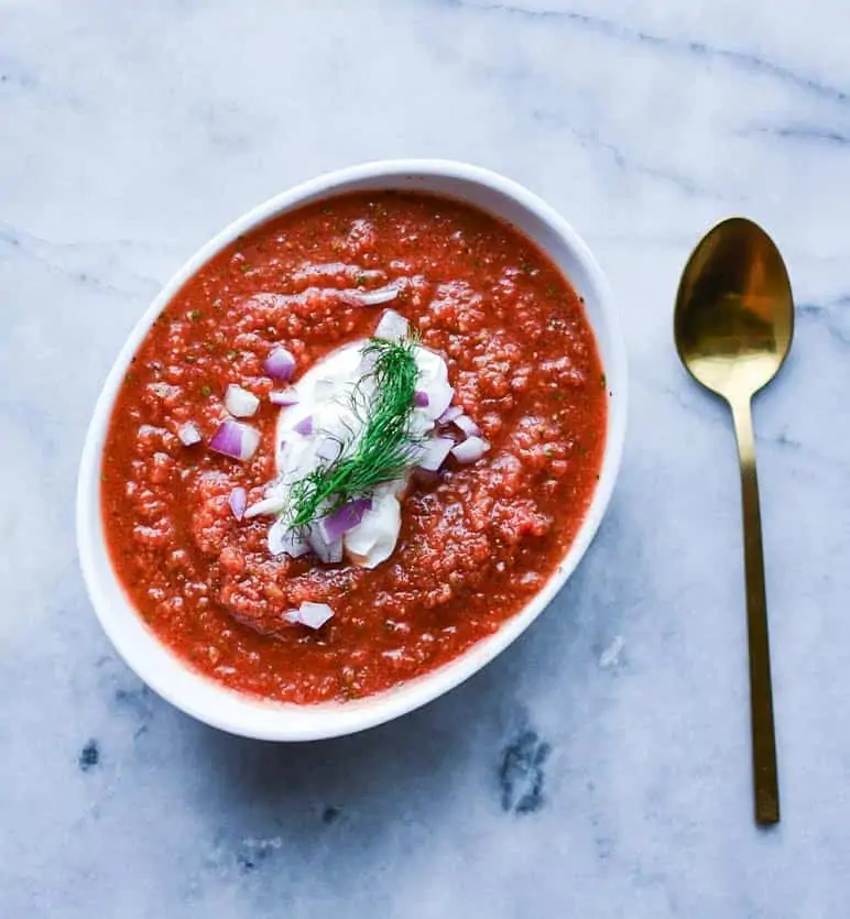 Classic Spicy Gazpacho