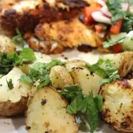 Roasted Oregano Potatoes