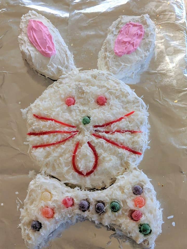 Easter Bunny Cake Recipe Like Mom Used to Make