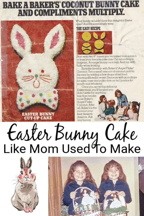 Easter Bunny Cake Recipe Like Mom Used to Make