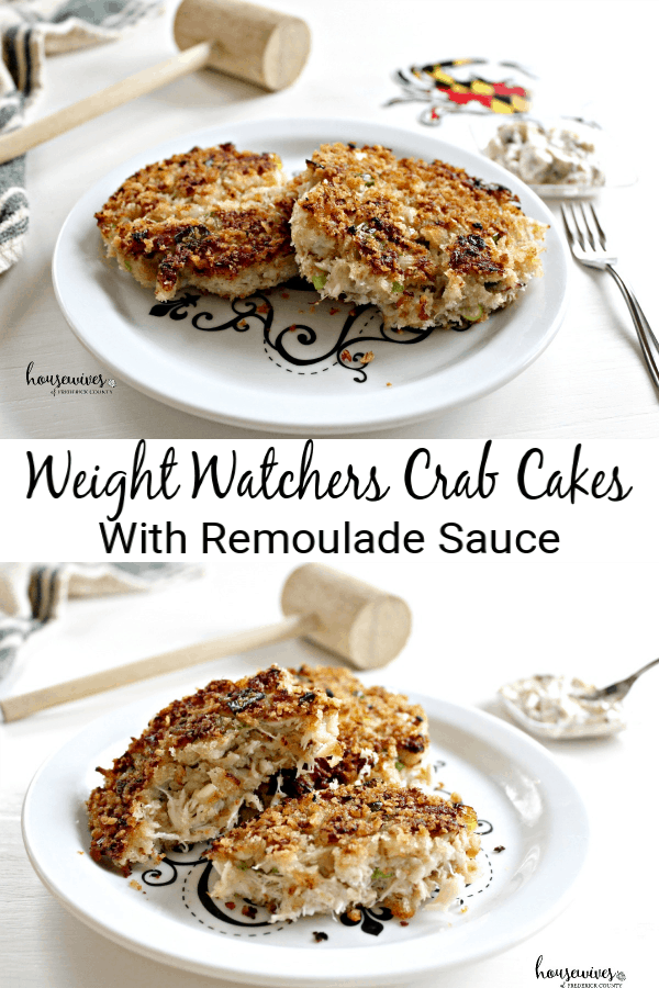 Weight Watchers Crab Cakes with Remoulade Sauce
